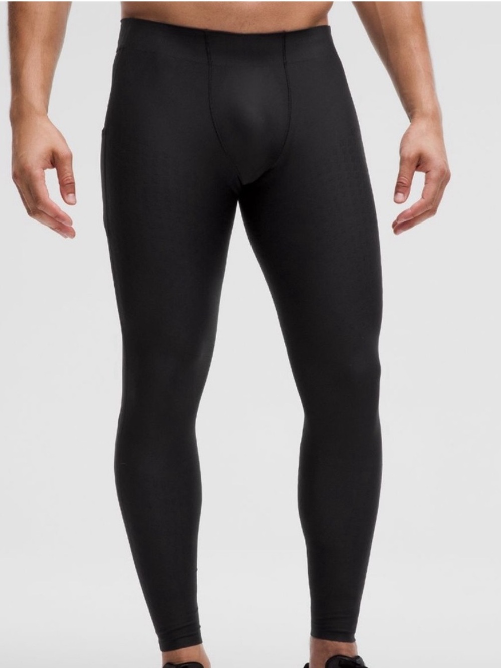 Lululemon Men's SenseKnit Running Tight 28" Black Size Large NWT Compression